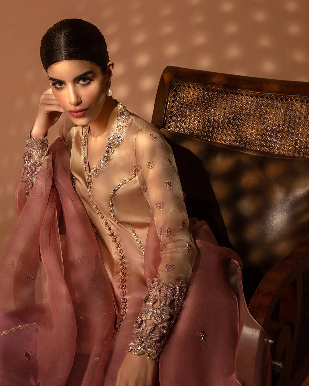 Faiza Saqlain | Aleira Evening Edit 24 | Eshe - Rang-e-Khaas