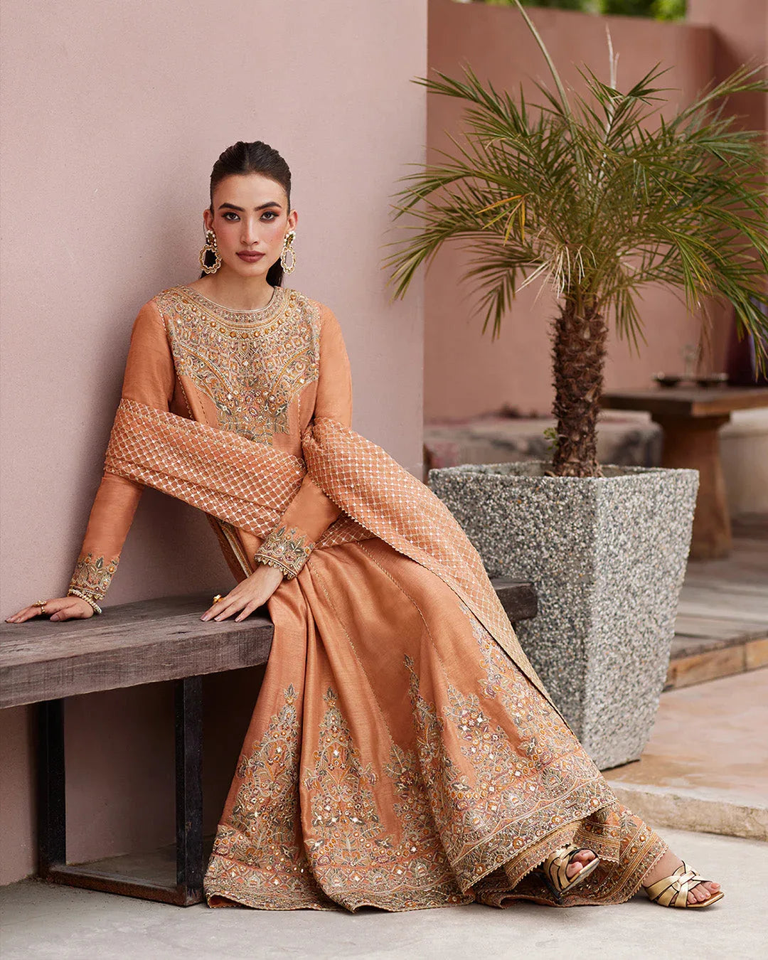 Faiza Saqlain | Aurnia Spring Festive Edit 24 | Dalisay - Rang-e-Khaas