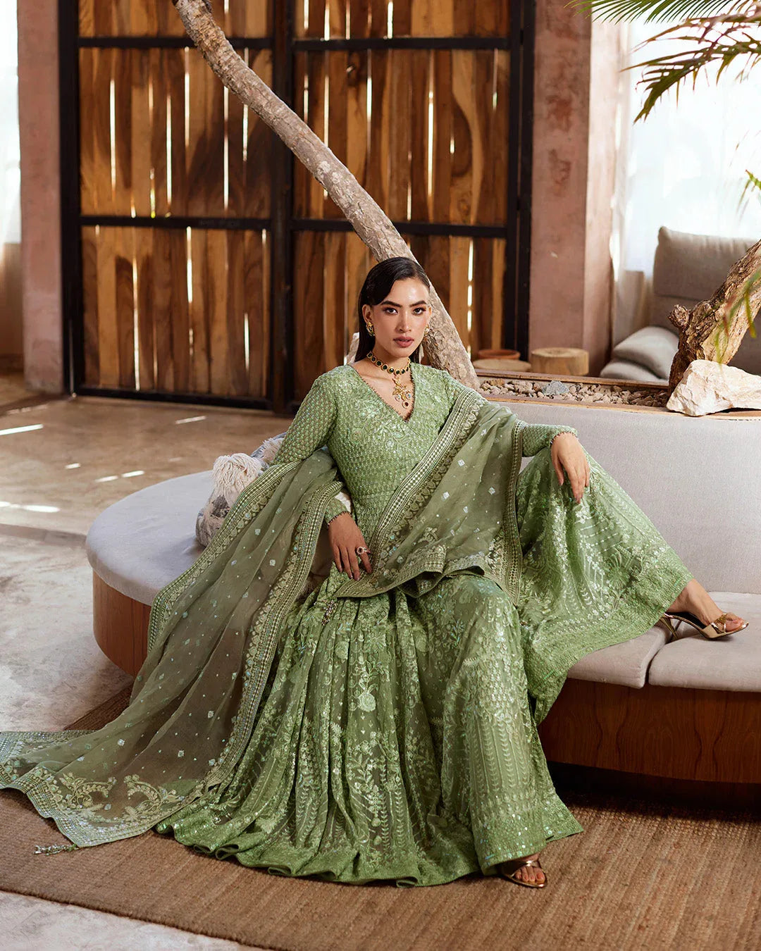 Faiza Saqlain | Aurnia Spring Festive Edit 24 | Eiraam - Rang-e-Khaas