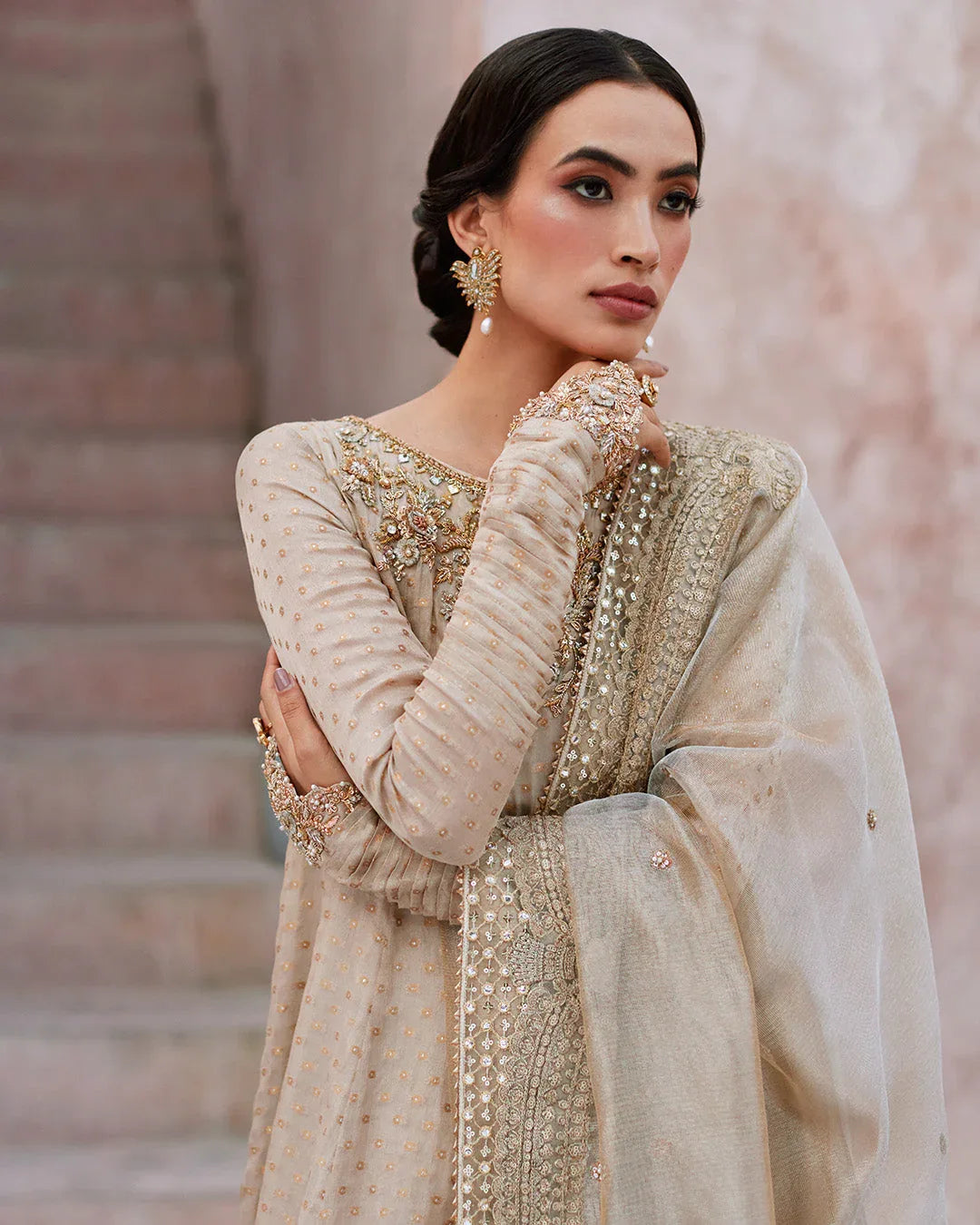 Faiza Saqlain | Aurnia Spring Festive Edit 24 | Moira - Rang-e-Khaas
