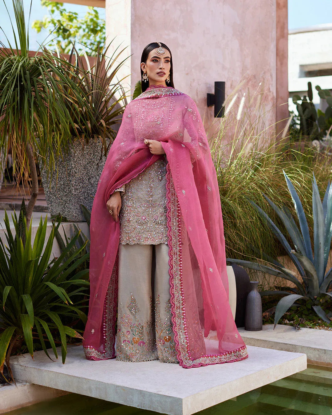 Faiza Saqlain | Aurnia Spring Festive Edit 24 | Rosaline - Rang-e-Khaas