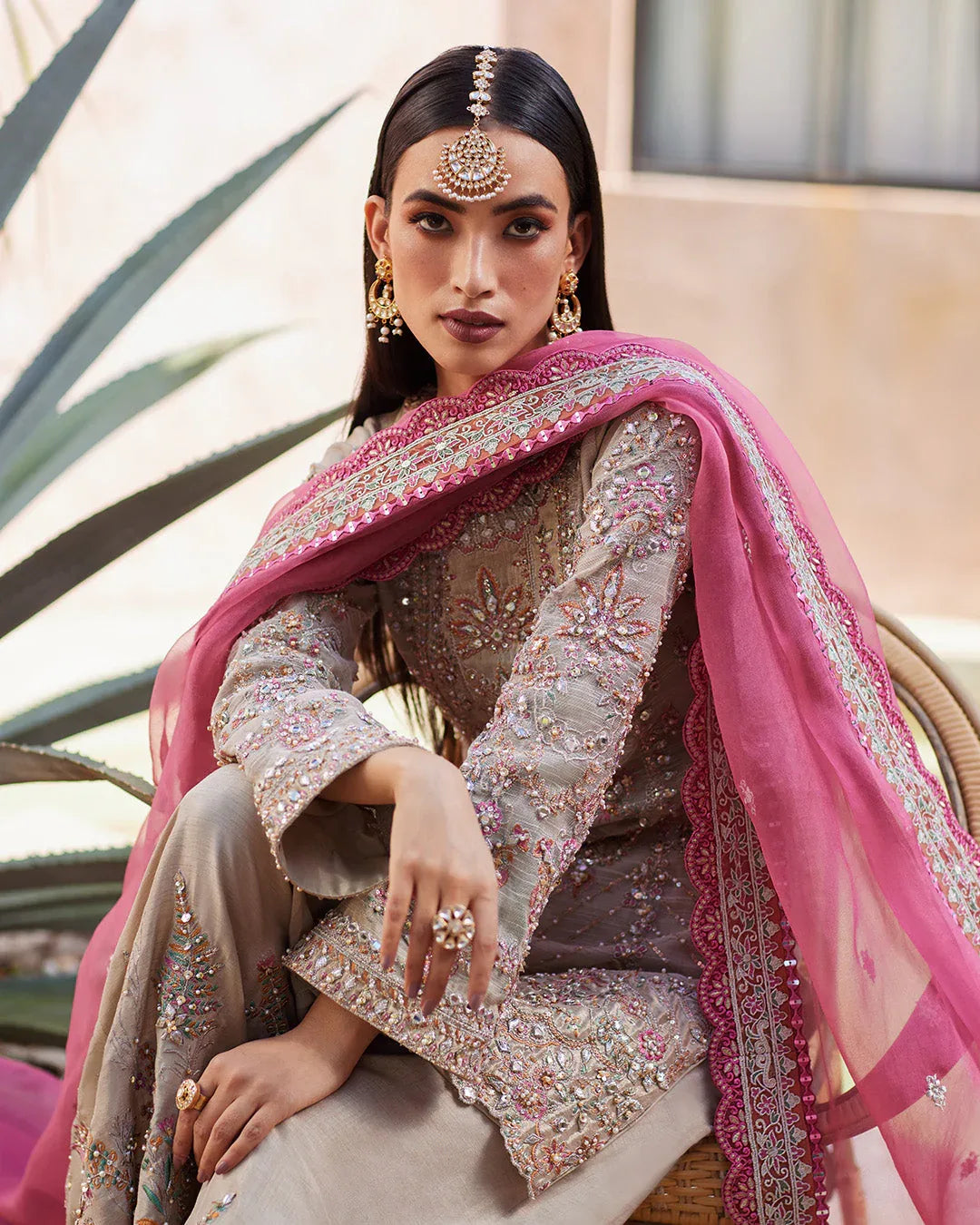 Faiza Saqlain | Aurnia Spring Festive Edit 24 | Rosaline - Rang-e-Khaas