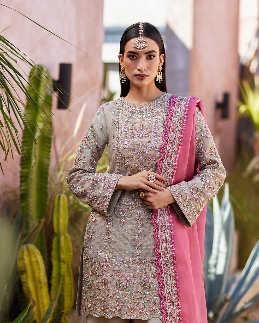 Faiza Saqlain | Aurnia Spring Festive Edit 24 | Rosaline - Rang-e-Khaas