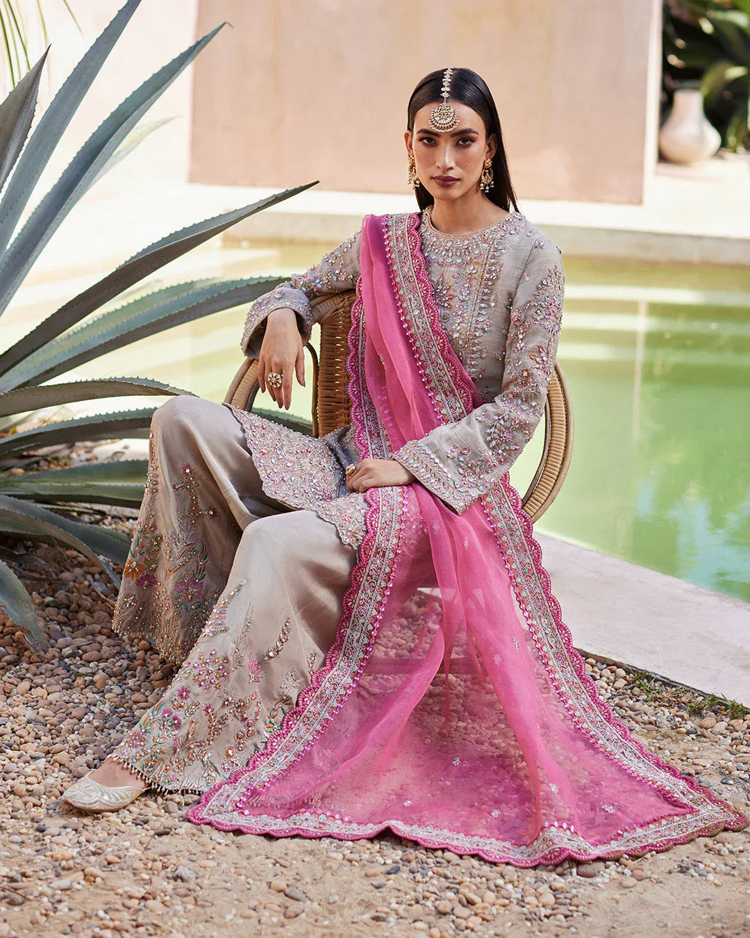 Faiza Saqlain | Aurnia Spring Festive Edit 24 | Rosaline - Rang-e-Khaas