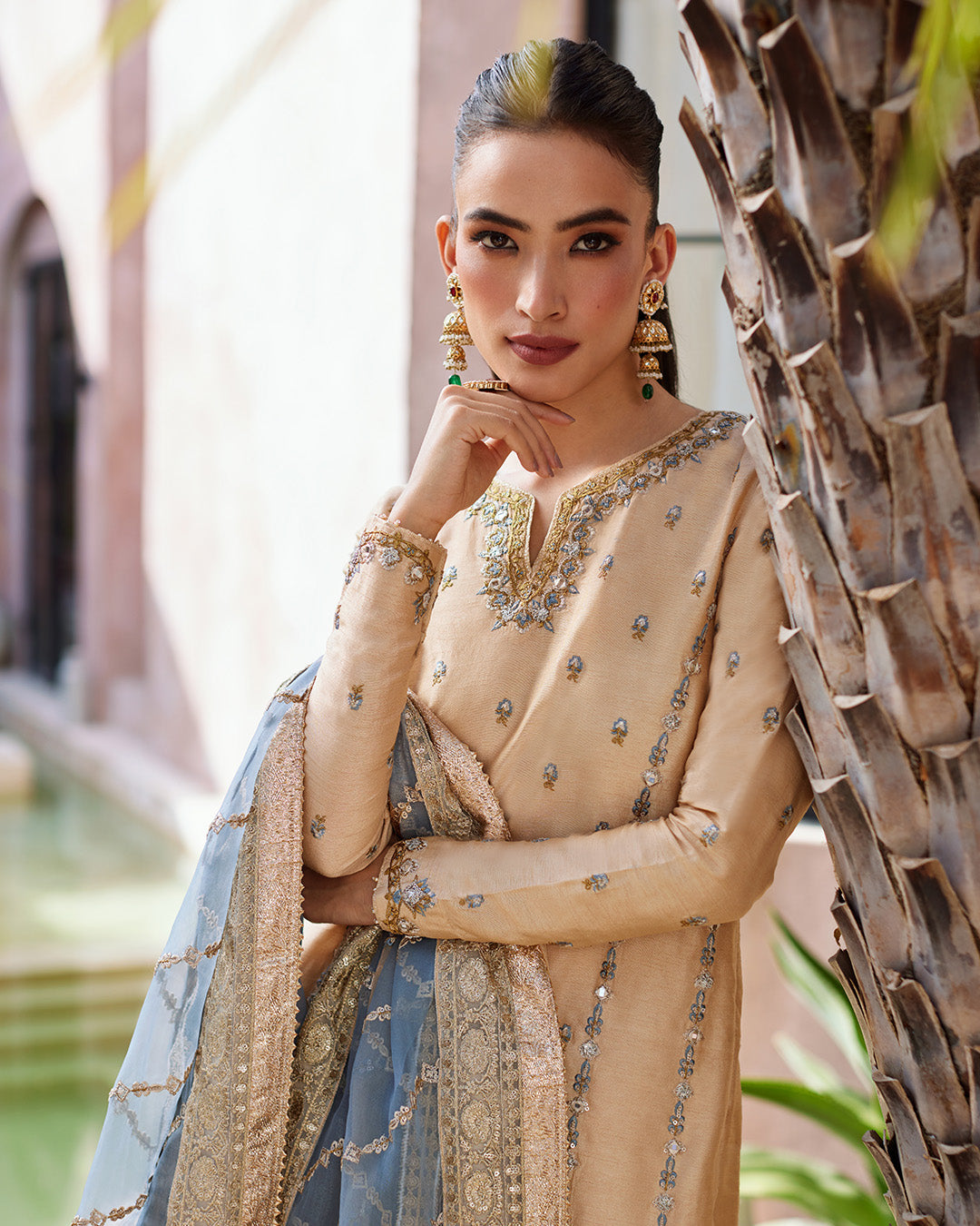 Faiza Saqlain | Aurnia Spring Festive Edit 24 | Yelena - Rang-e-Khaas