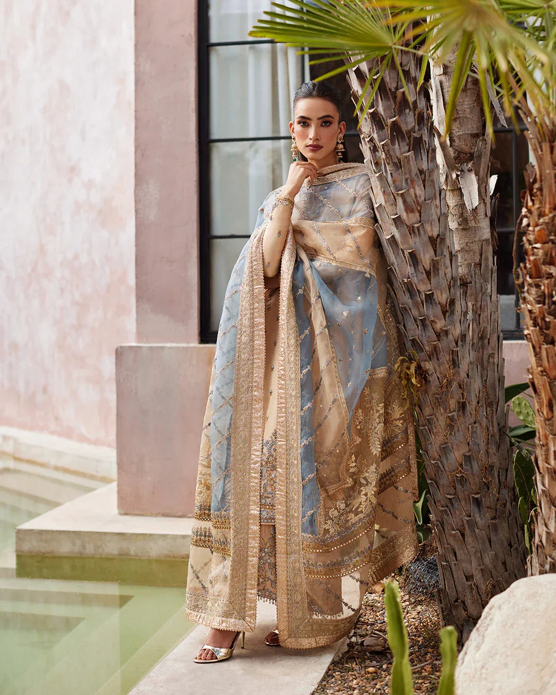 Faiza Saqlain | Aurnia Spring Festive Edit 24 | Yelena - Rang-e-Khaas