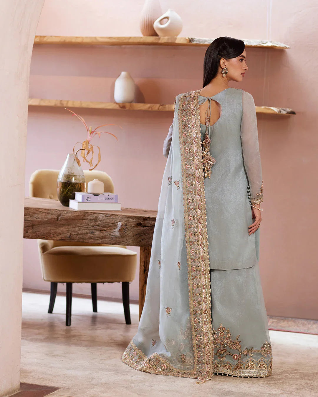 Faiza Saqlain | Aurnia Spring Festive Edit 24 | Zaafia - Rang-e-Khaas