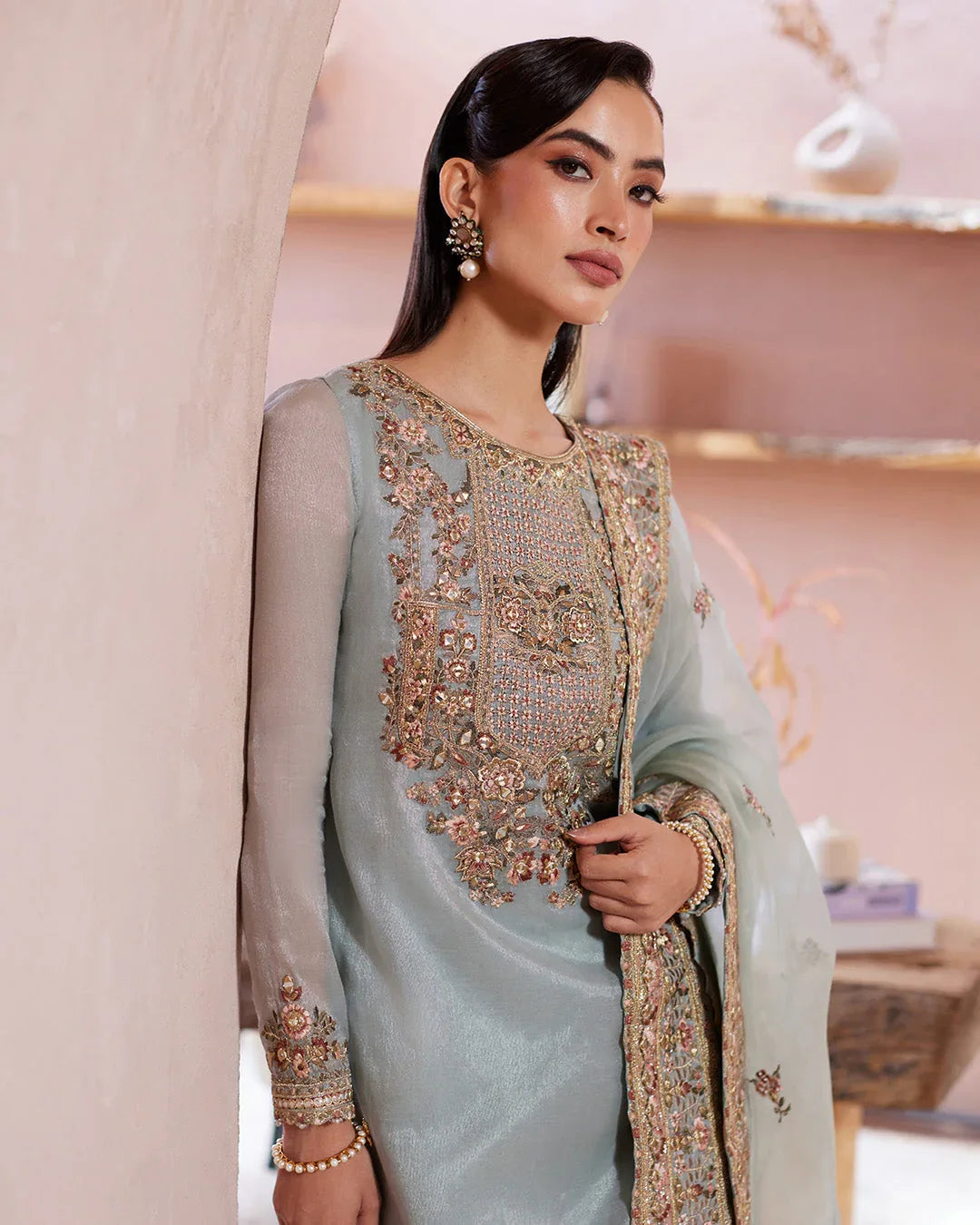 Faiza Saqlain | Aurnia Spring Festive Edit 24 | Zaafia - Rang-e-Khaas