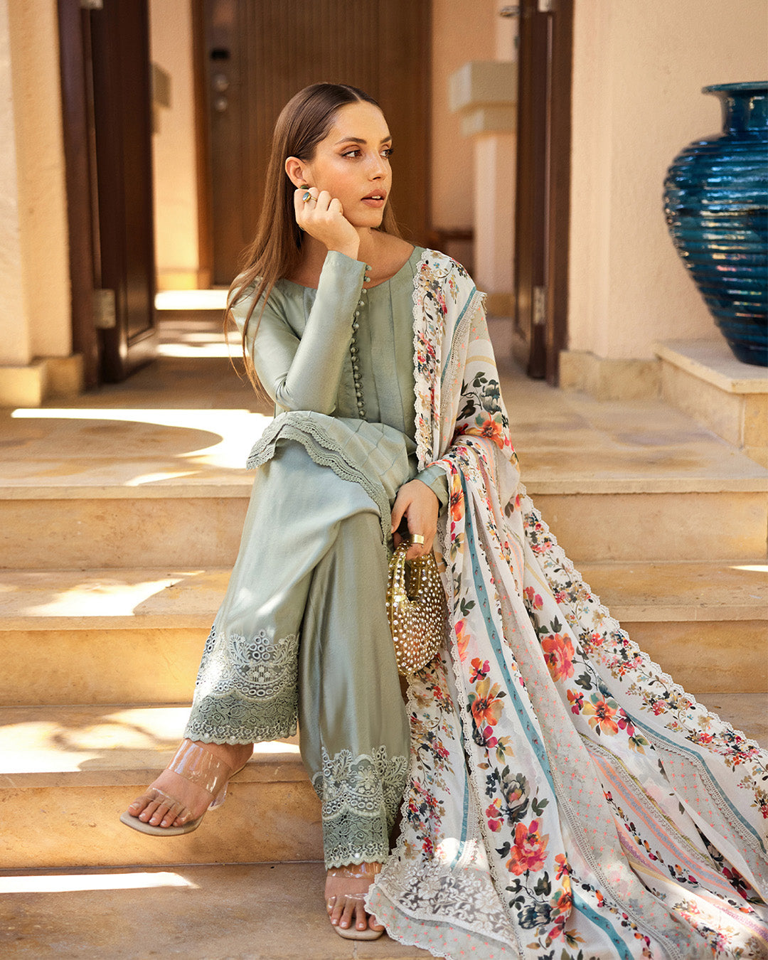 Faiza Saqlain | Carmela Luxury Pret | Arnett - Rang-e-Khaas