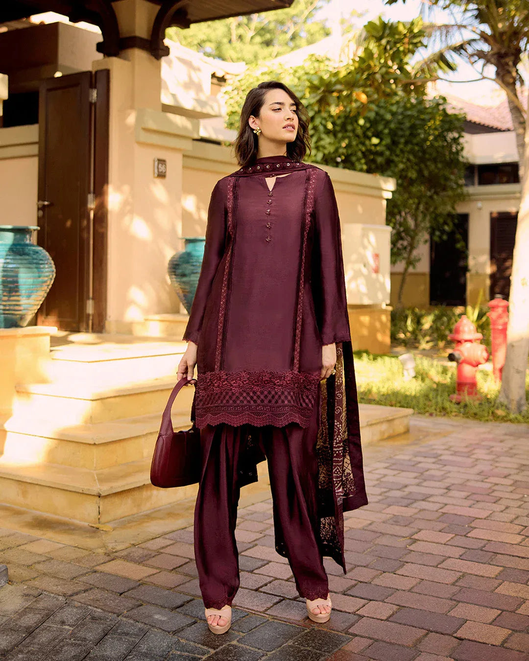 Faiza Saqlain | Carmela Luxury Pret | Triana - Rang-e-Khaas