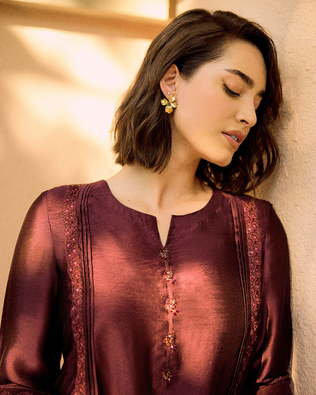 Faiza Saqlain | Carmela Luxury Pret | Triana - Rang-e-Khaas