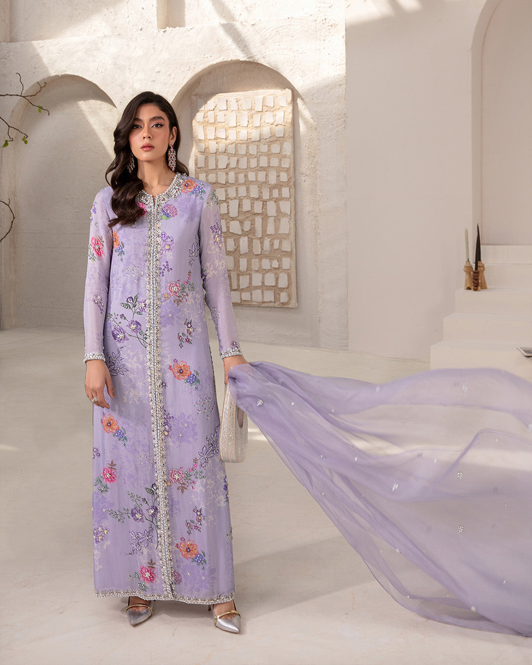 Faiza Saqlain | Lenora Luxury Pret | Aria - Rang-e-Khaas