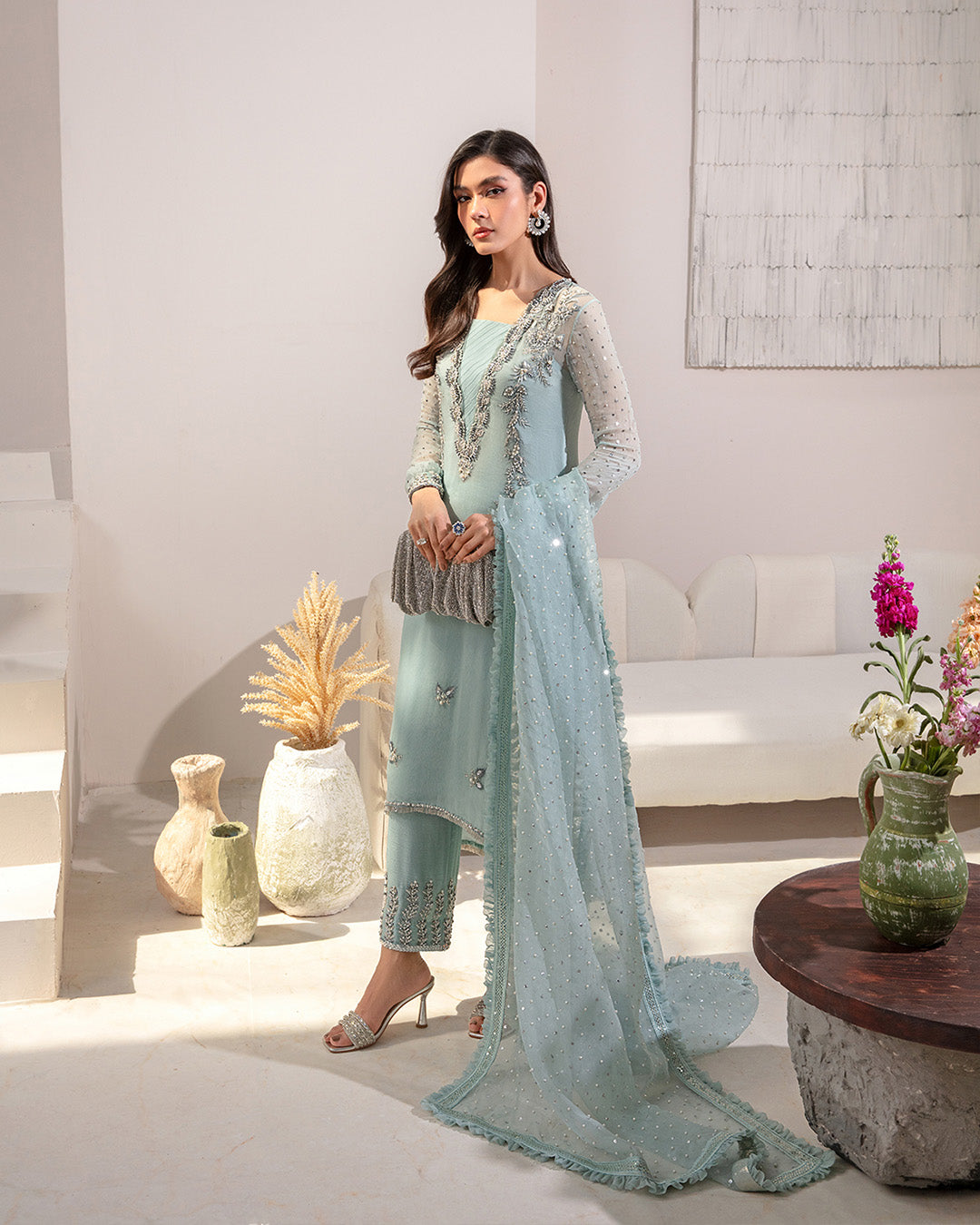 Faiza Saqlain | Lenora Luxury Pret | Arleena - Rang-e-Khaas