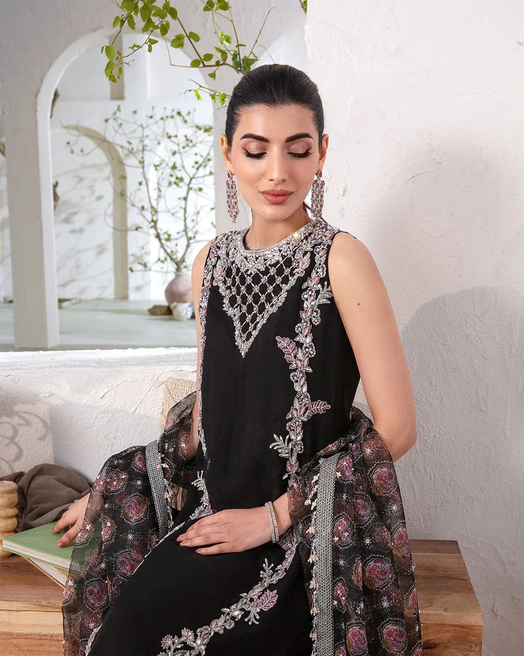 Faiza Saqlain | Lenora Luxury Pret | Cherine - Rang-e-Khaas
