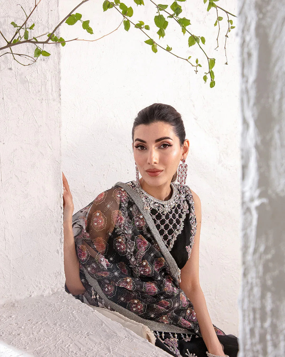 Faiza Saqlain | Lenora Luxury Pret | Cherine - Rang-e-Khaas