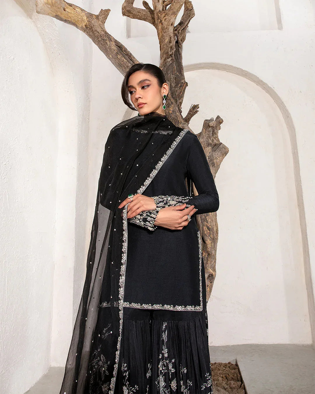 Faiza Saqlain | Lenora Luxury Pret | Ciar - Rang-e-Khaas
