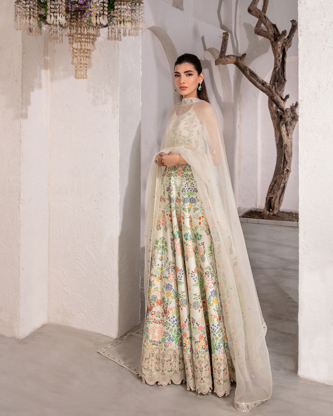 Faiza Saqlain | Lenora Luxury Pret | Floretta - Rang-e-Khaas