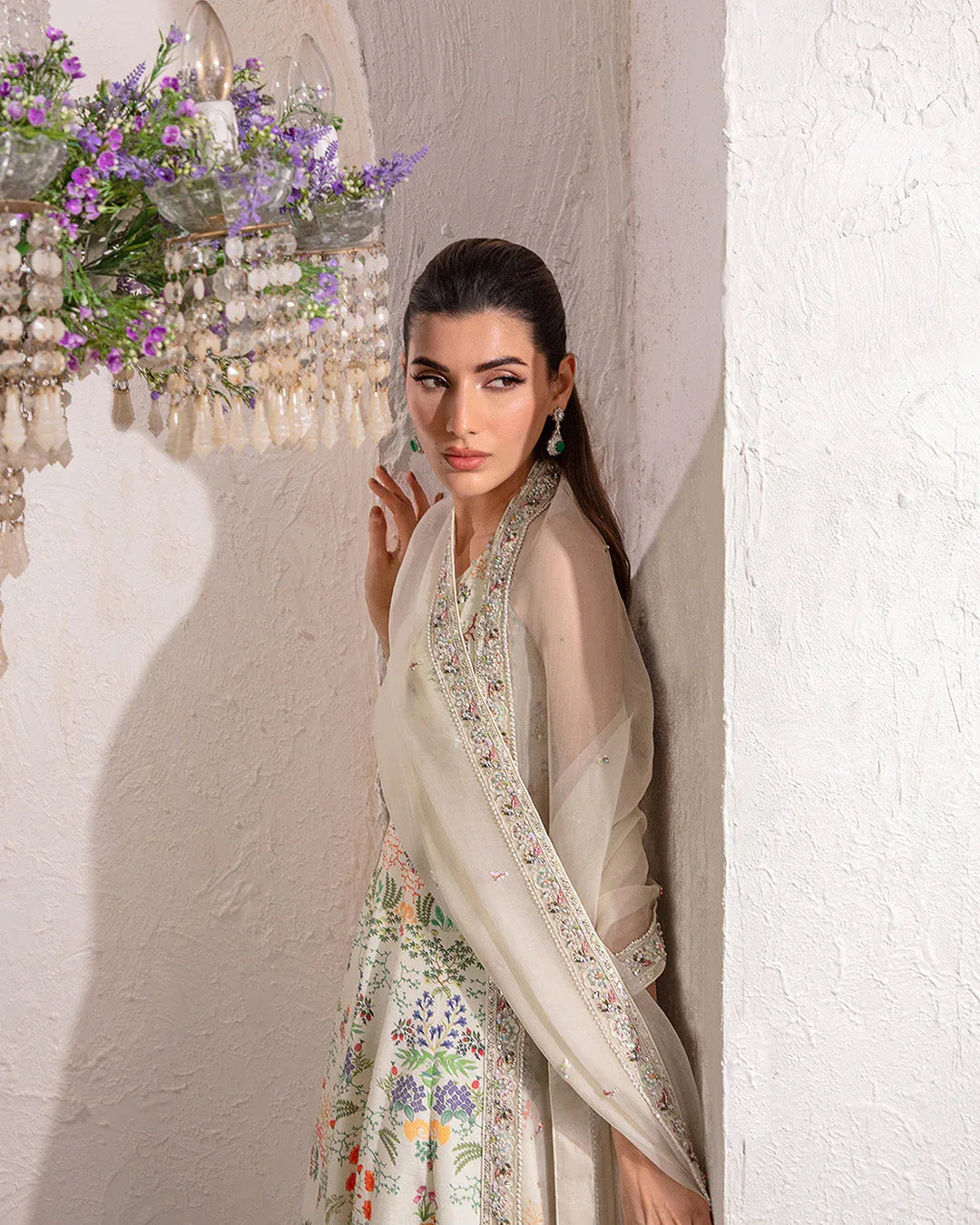 Faiza Saqlain | Lenora Luxury Pret | Floretta - Rang-e-Khaas