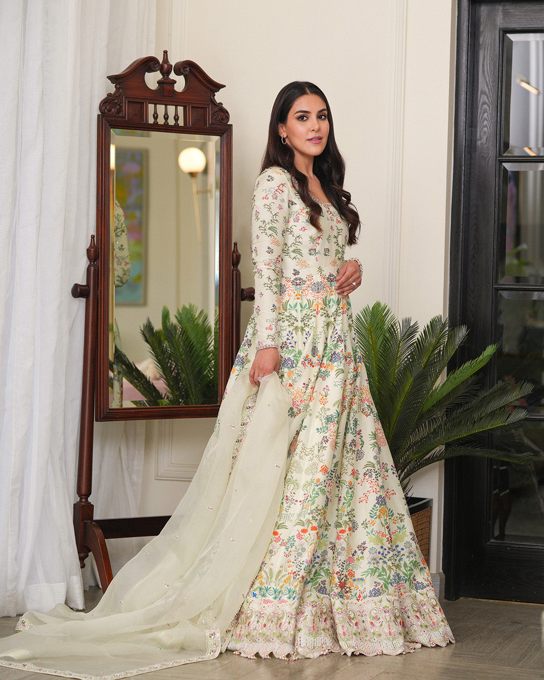 Faiza Saqlain | Lenora Luxury Pret | Floretta - Rang-e-Khaas
