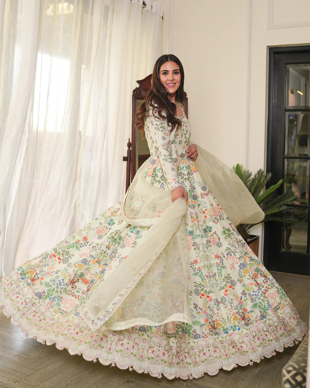 Faiza Saqlain | Lenora Luxury Pret | Floretta - Rang-e-Khaas