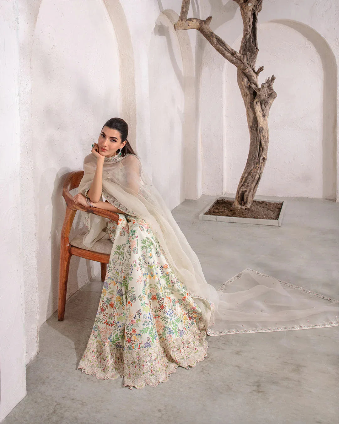 Faiza Saqlain | Lenora Luxury Pret | Floretta - Rang-e-Khaas