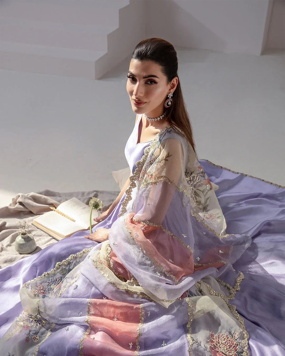 Faiza Saqlain | Lenora Luxury Pret | Keva - Rang-e-Khaas