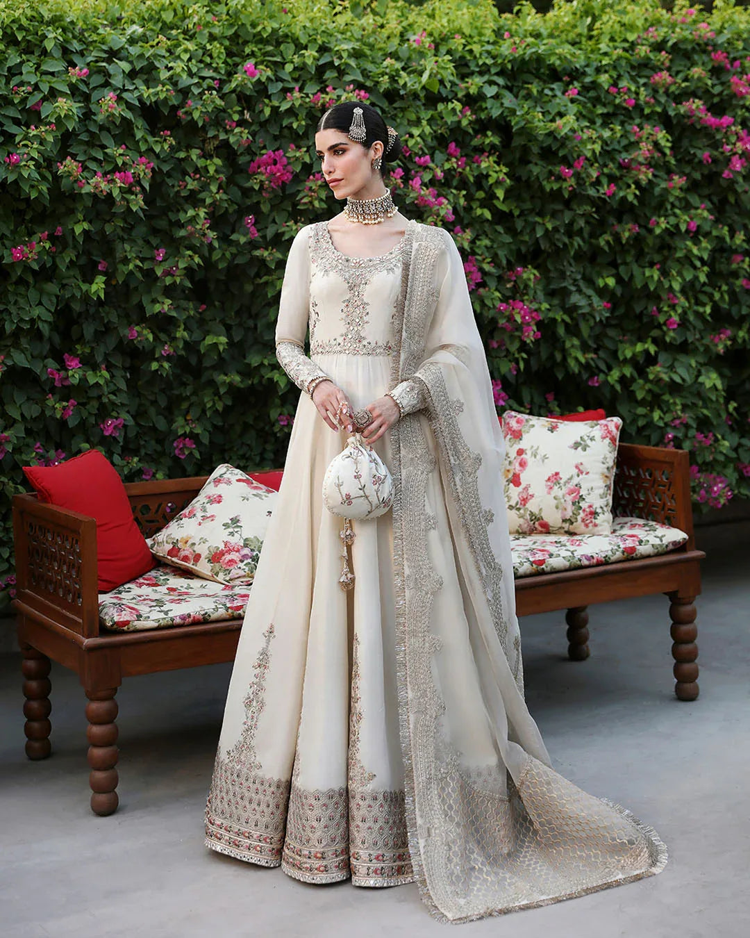 Faiza Saqlain | Mehermah Luxe Formals | Ailia - Rang-e-Khaas