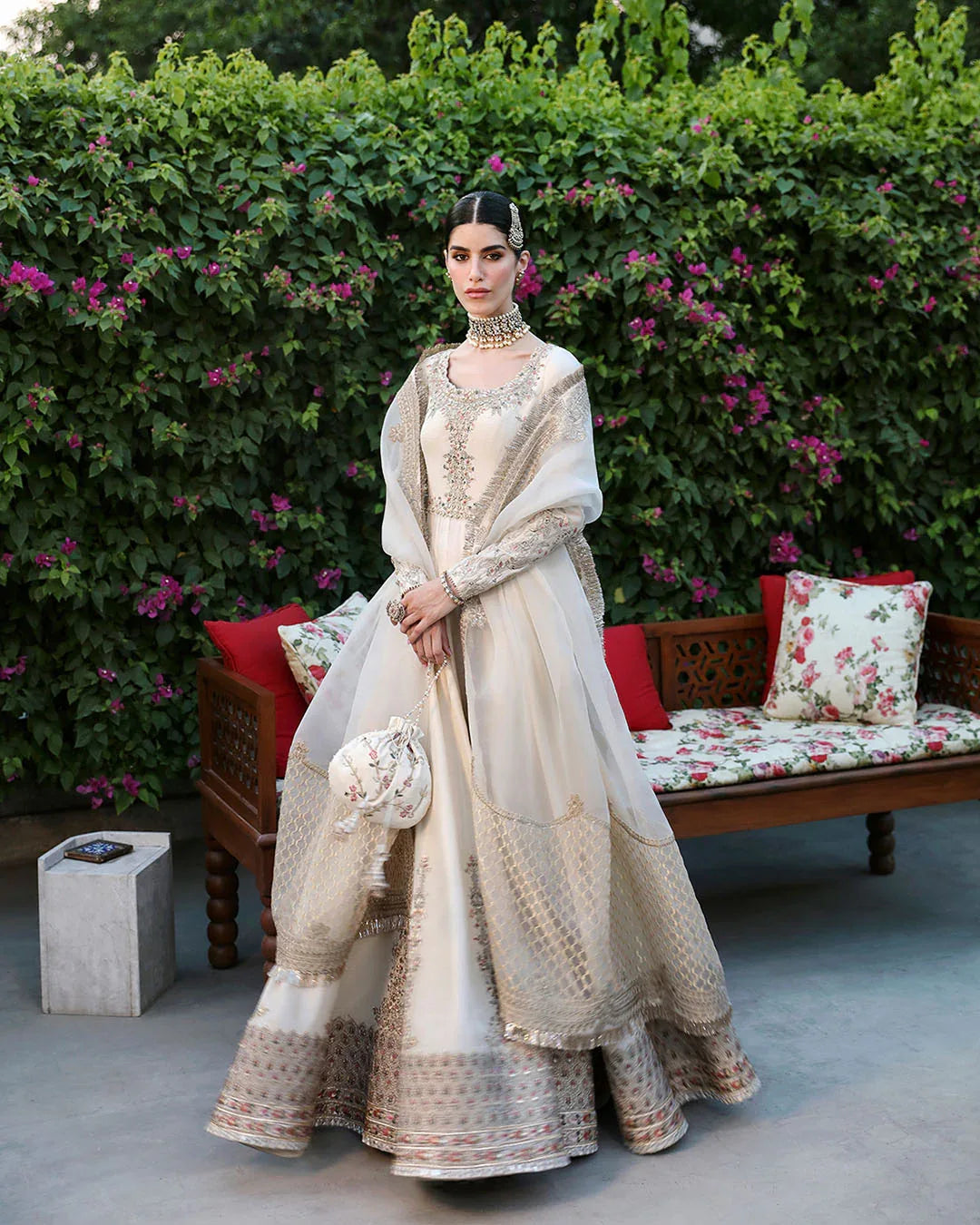 Faiza Saqlain | Mehermah Luxe Formals | Ailia - Rang-e-Khaas
