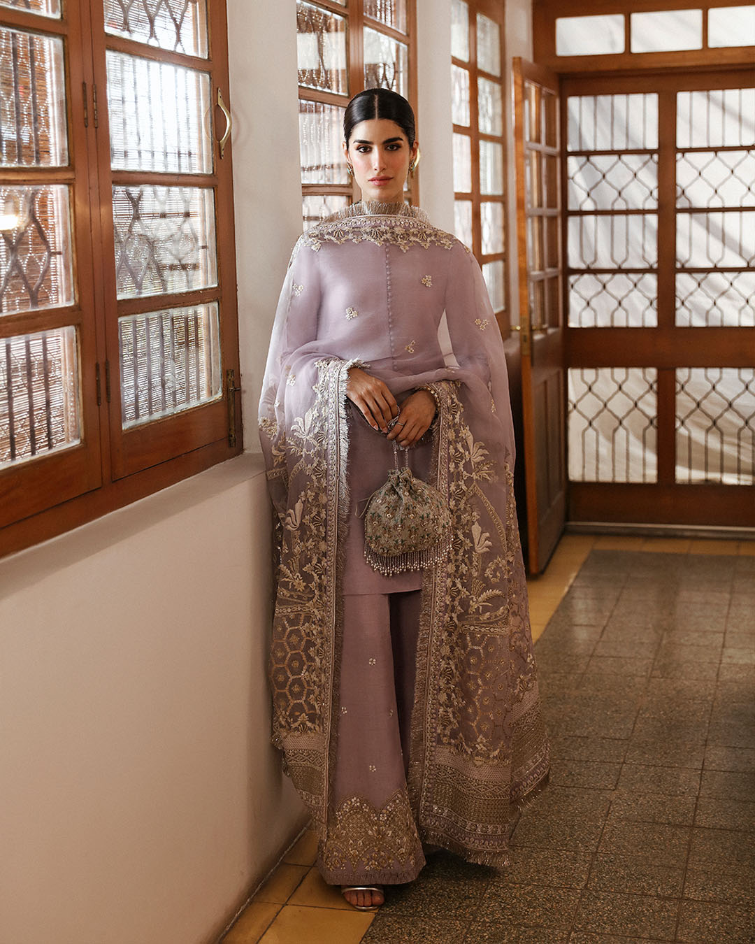 Faiza Saqlain | Mehermah Luxe Formals | Aurene - Rang-e-Khaas