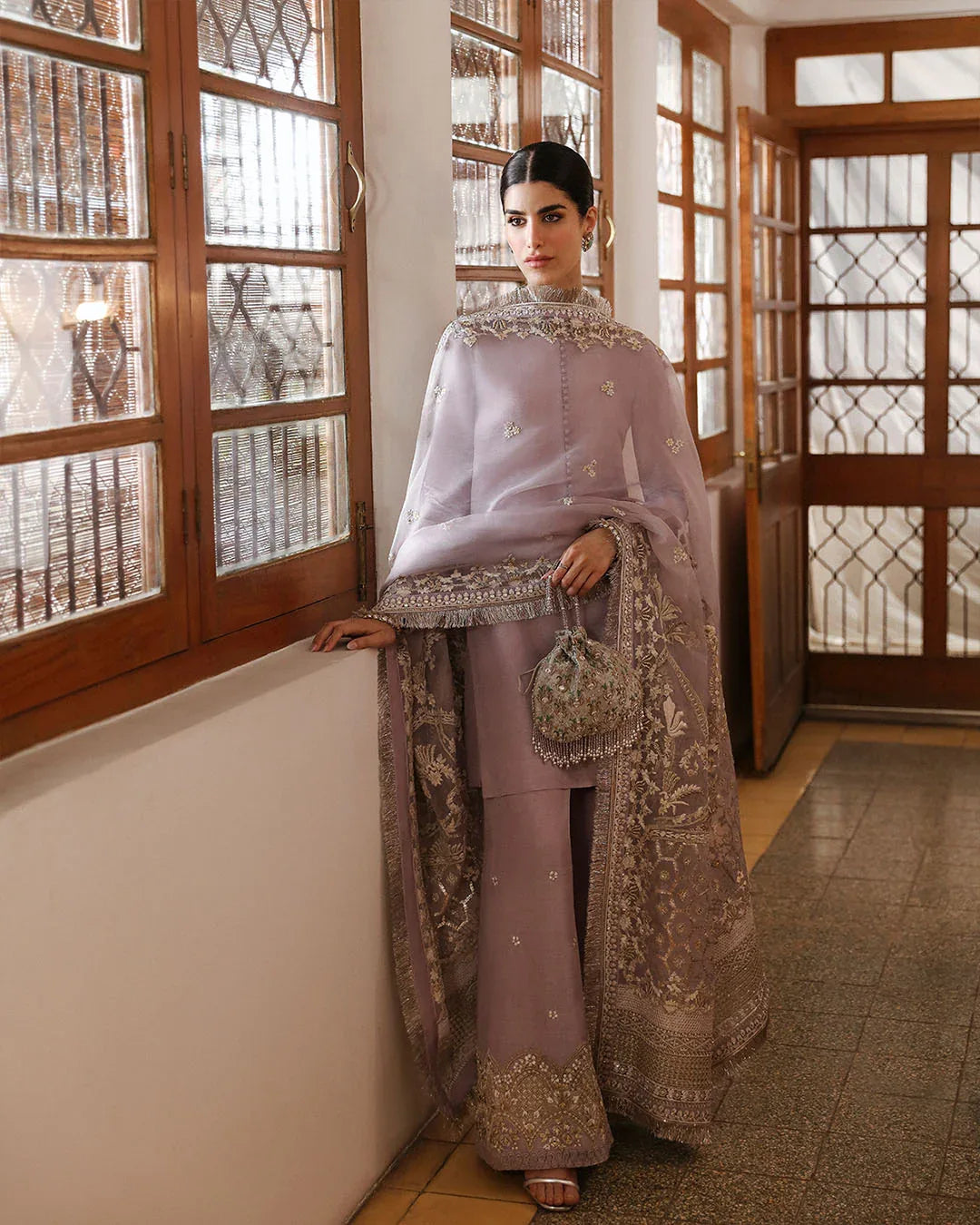 Faiza Saqlain | Mehermah Luxe Formals | Aurene - Rang-e-Khaas