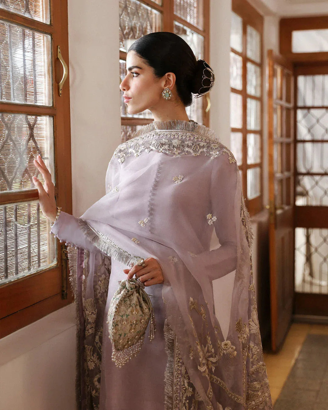 Faiza Saqlain | Mehermah Luxe Formals | Aurene - Rang-e-Khaas