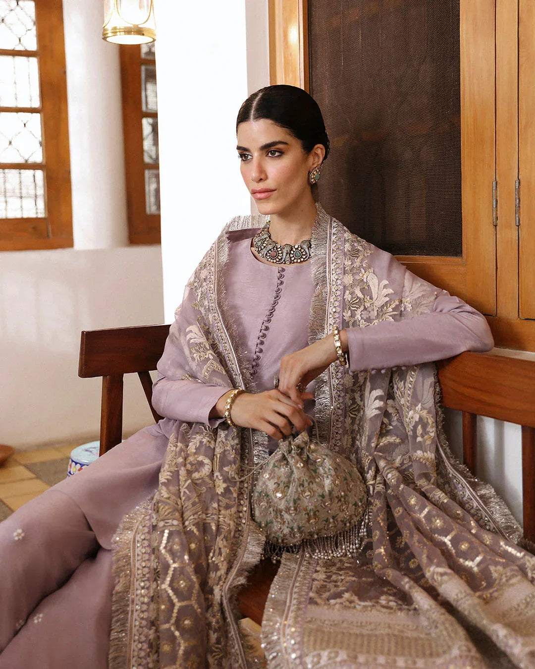 Faiza Saqlain | Mehermah Luxe Formals | Aurene - Rang-e-Khaas