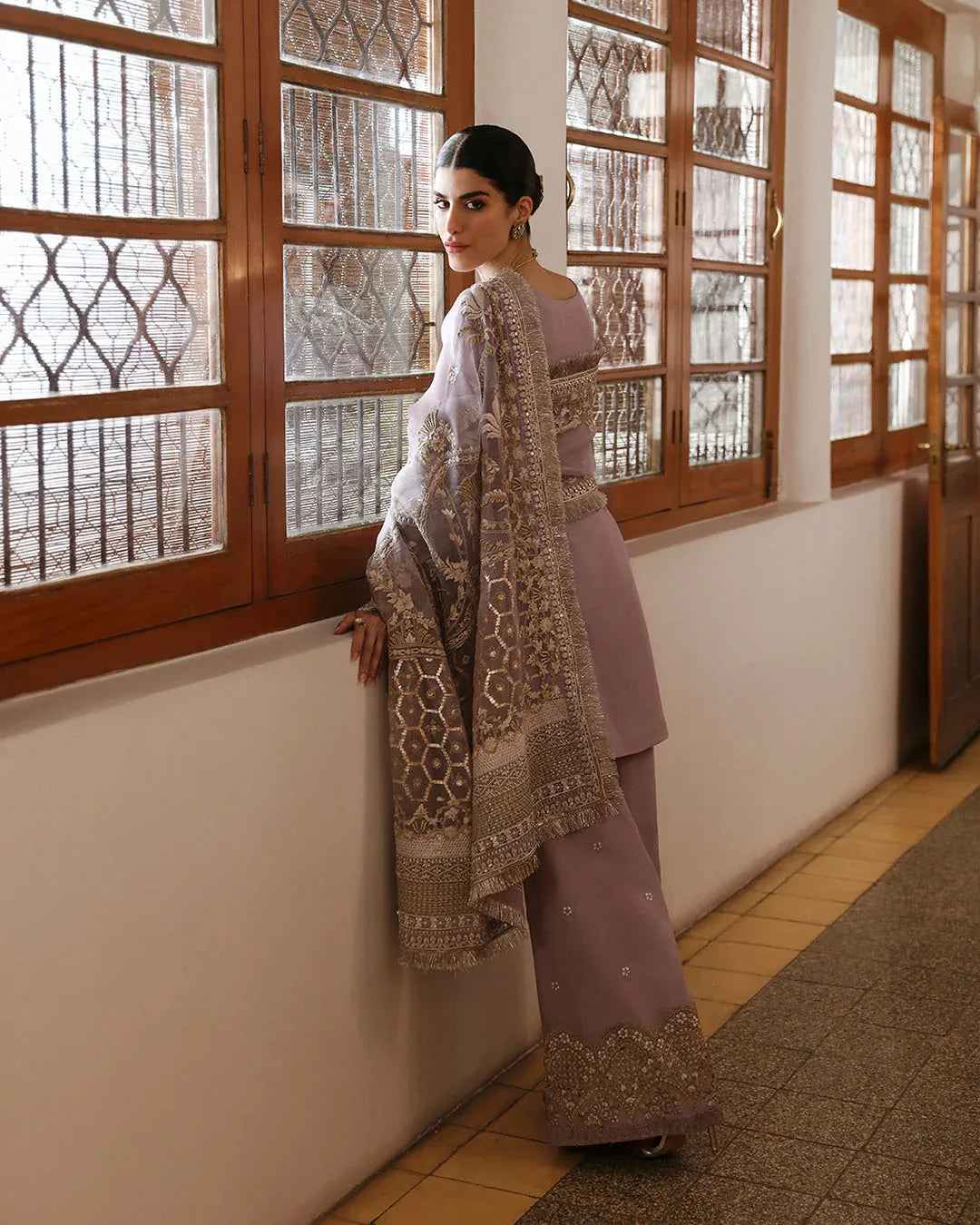Faiza Saqlain | Mehermah Luxe Formals | Aurene - Rang-e-Khaas
