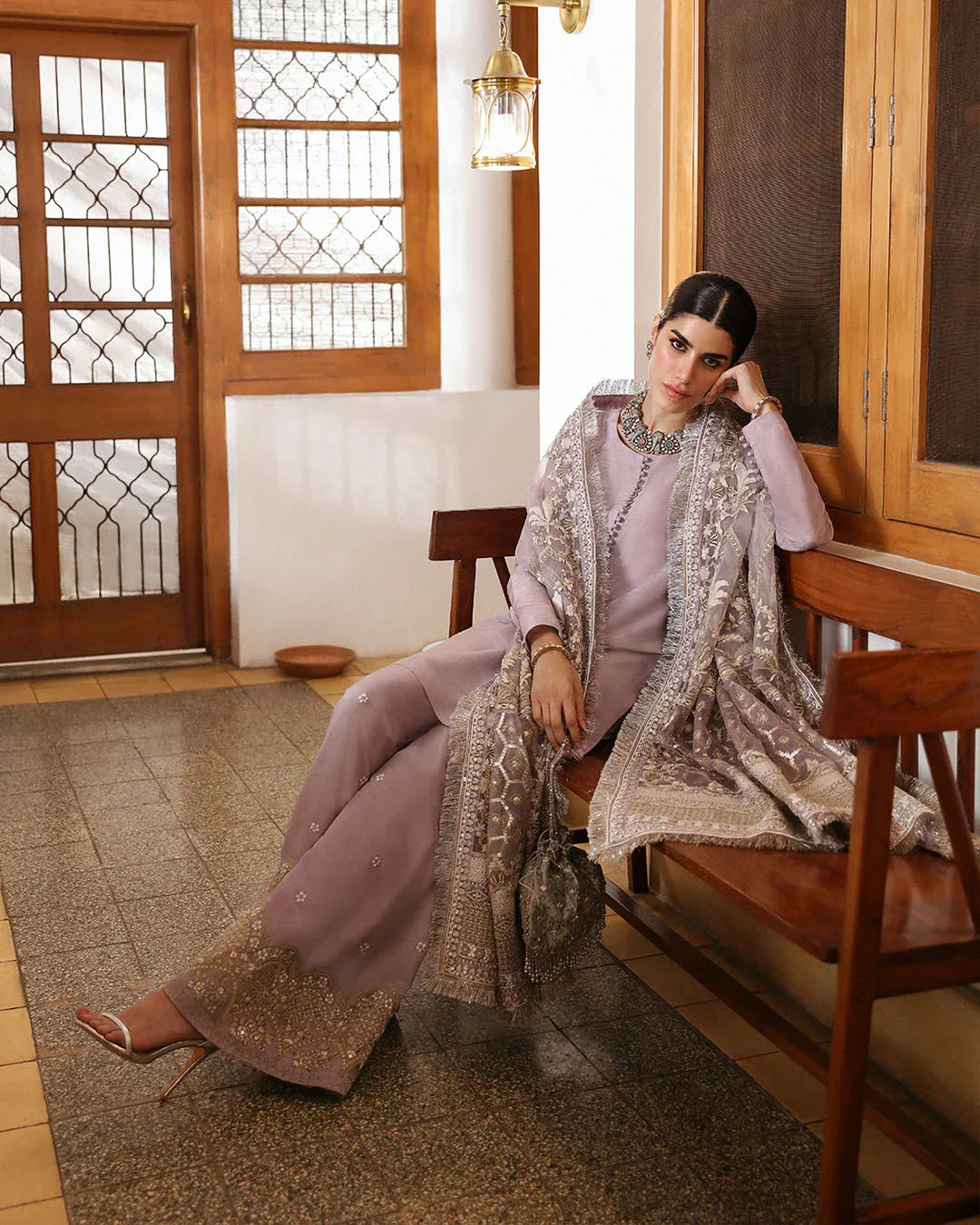 Faiza Saqlain | Mehermah Luxe Formals | Aurene - Rang-e-Khaas