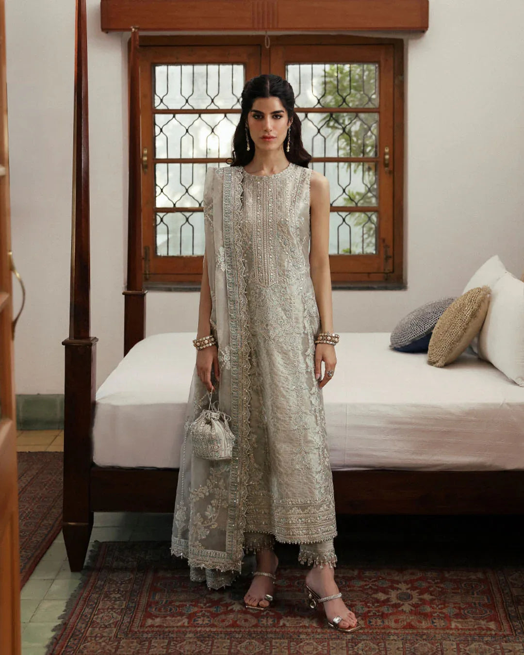 Faiza Saqlain | Mehermah Luxe Formals | Damaris - Rang-e-Khaas