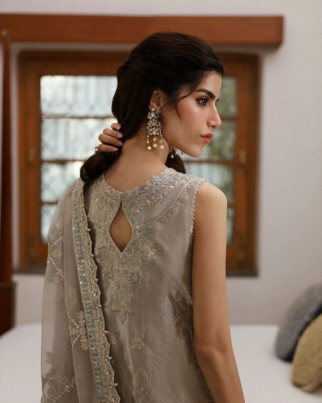 Faiza Saqlain | Mehermah Luxe Formals | Damaris - Rang-e-Khaas