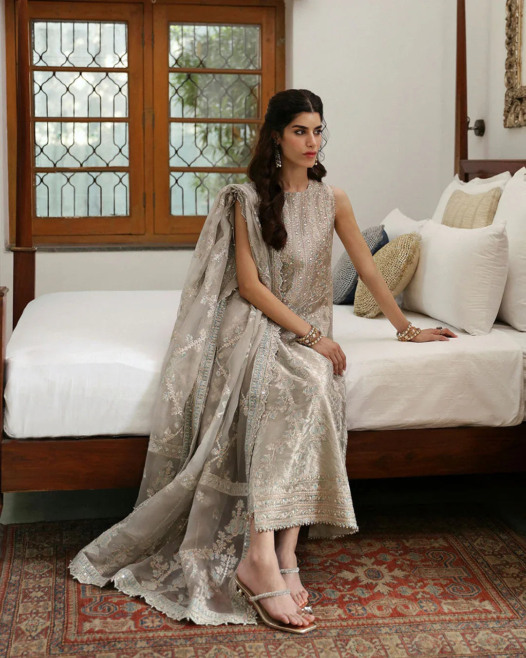 Faiza Saqlain | Mehermah Luxe Formals | Damaris - Rang-e-Khaas