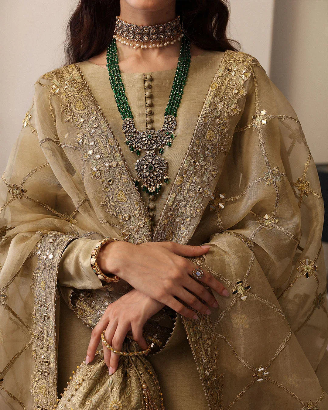 Faiza Saqlain | Mehermah Luxe Formals | Nainsi - Rang-e-Khaas