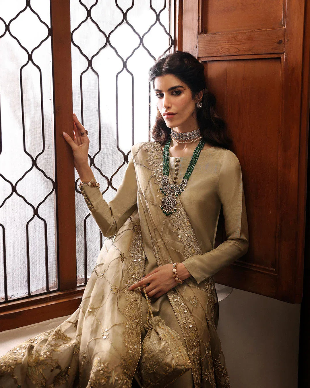 Faiza Saqlain | Mehermah Luxe Formals | Nainsi - Rang-e-Khaas