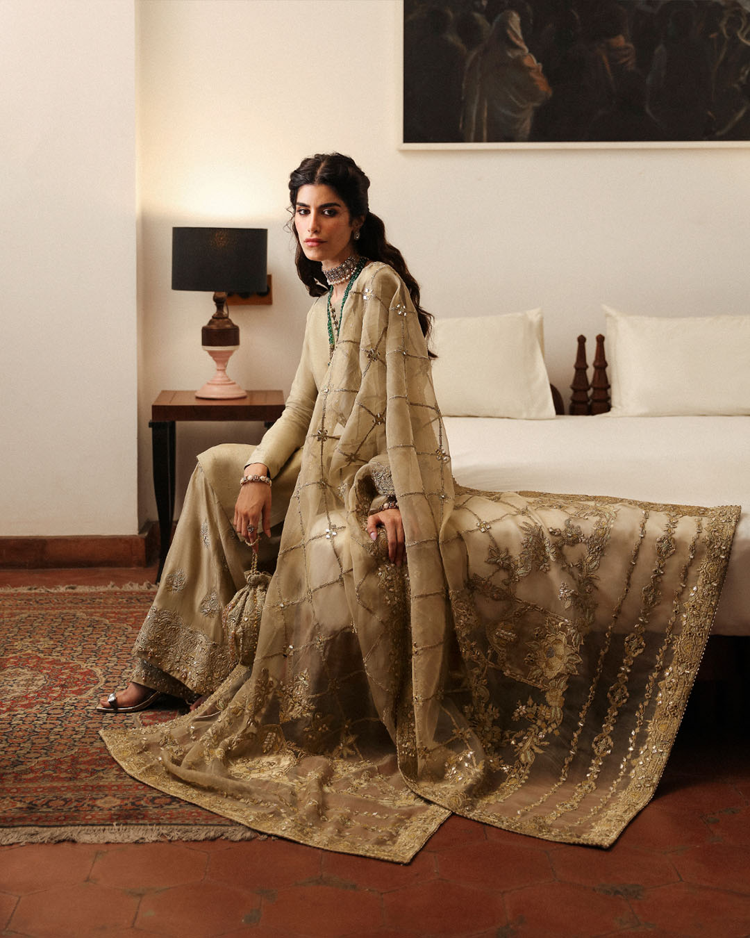 Faiza Saqlain | Mehermah Luxe Formals | Nainsi - Rang-e-Khaas