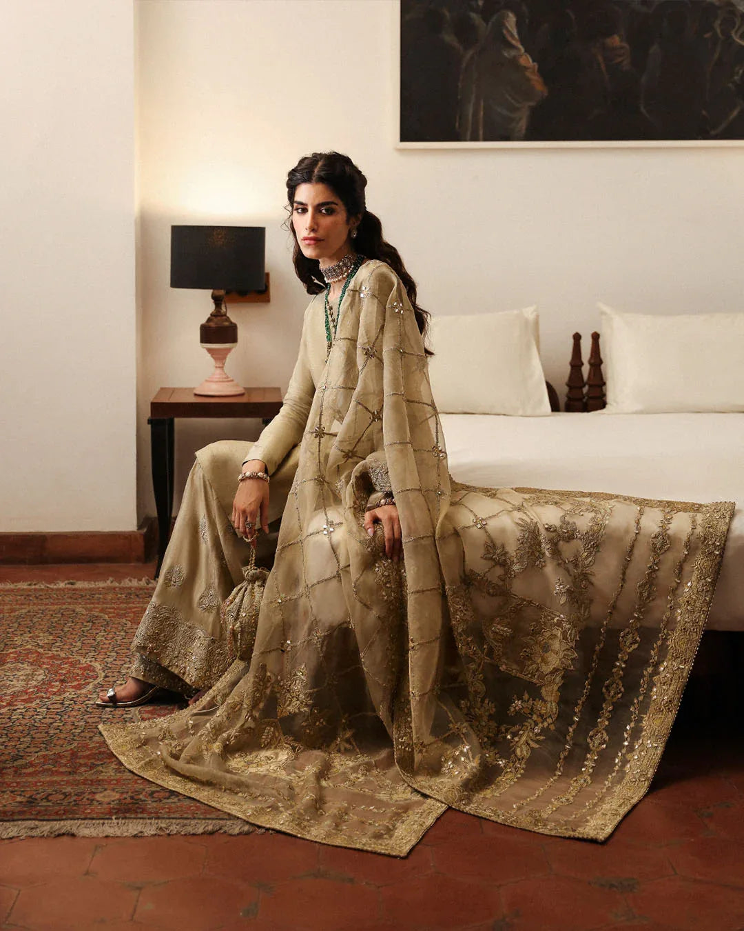 Faiza Saqlain | Mehermah Luxe Formals | Nainsi - Rang-e-Khaas
