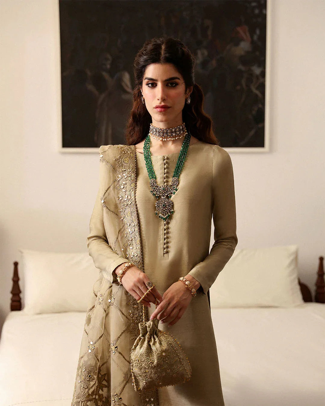 Faiza Saqlain | Mehermah Luxe Formals | Nainsi - Rang-e-Khaas