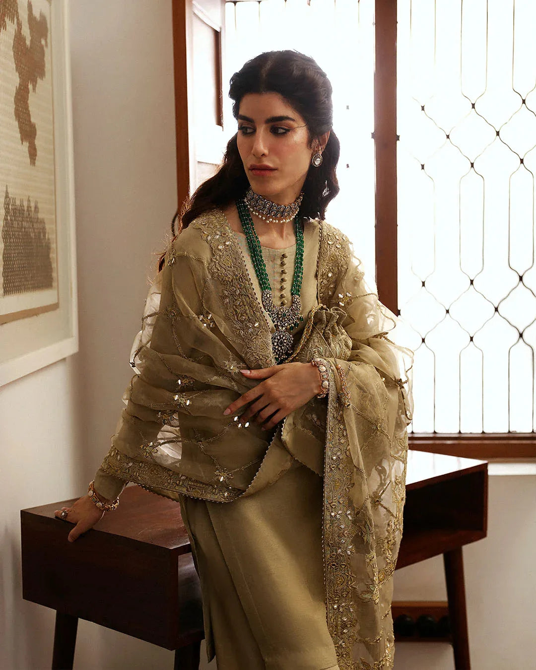 Faiza Saqlain | Mehermah Luxe Formals | Nainsi - Rang-e-Khaas