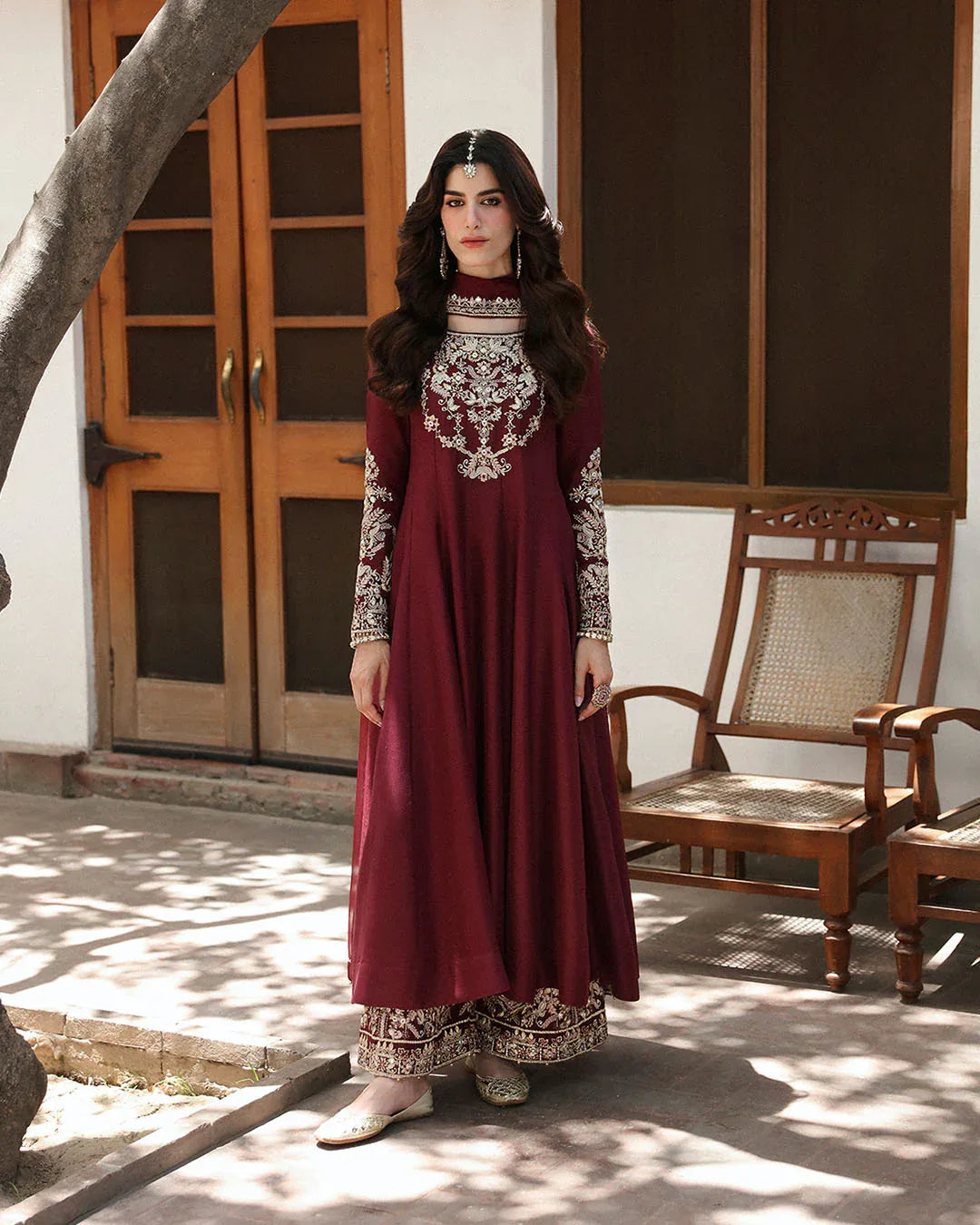 Faiza Saqlain | Mehermah Luxe Formals | Norine - Rang-e-Khaas