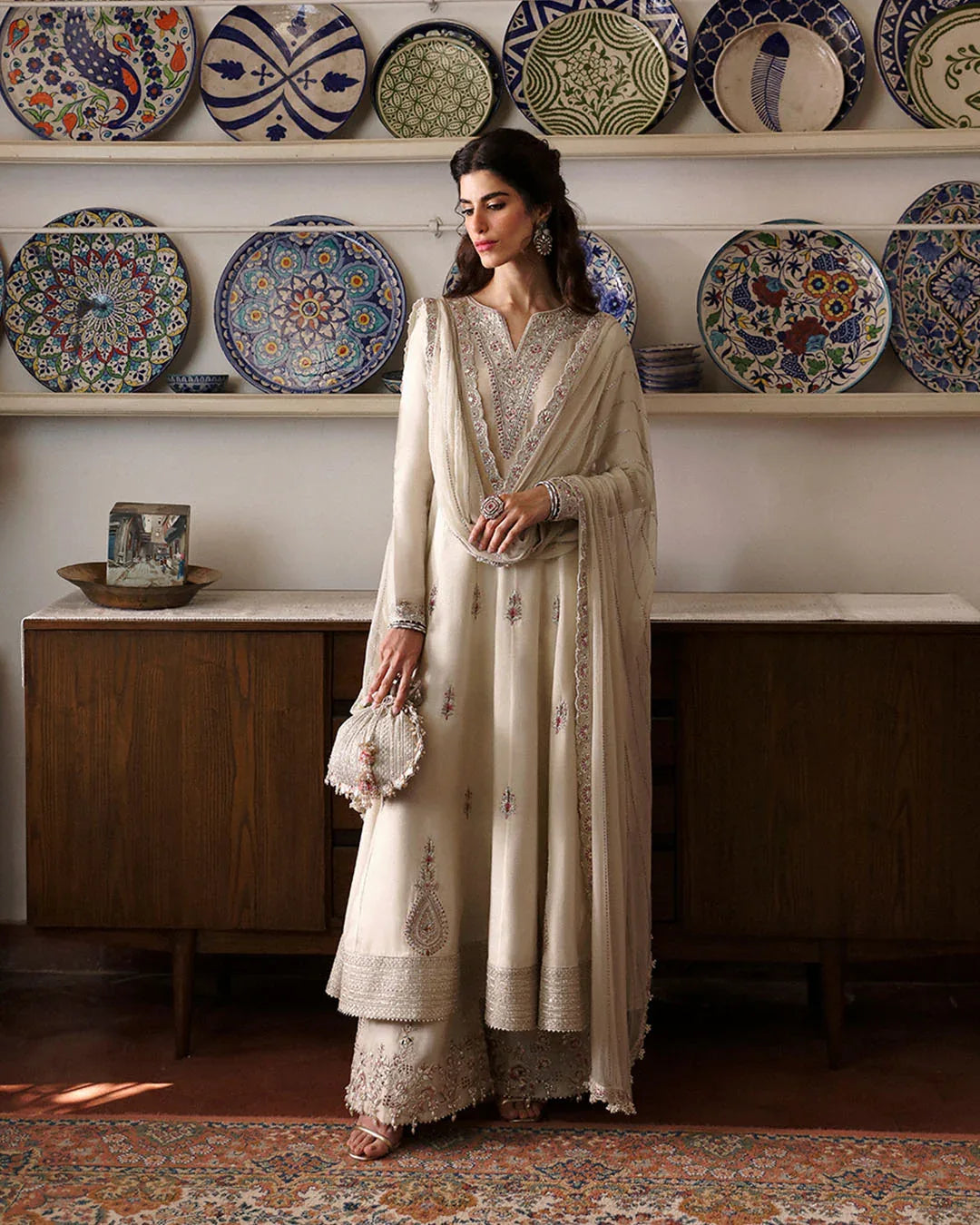 Faiza Saqlain | Mehermah Luxe Formals | Sabina - Rang-e-Khaas