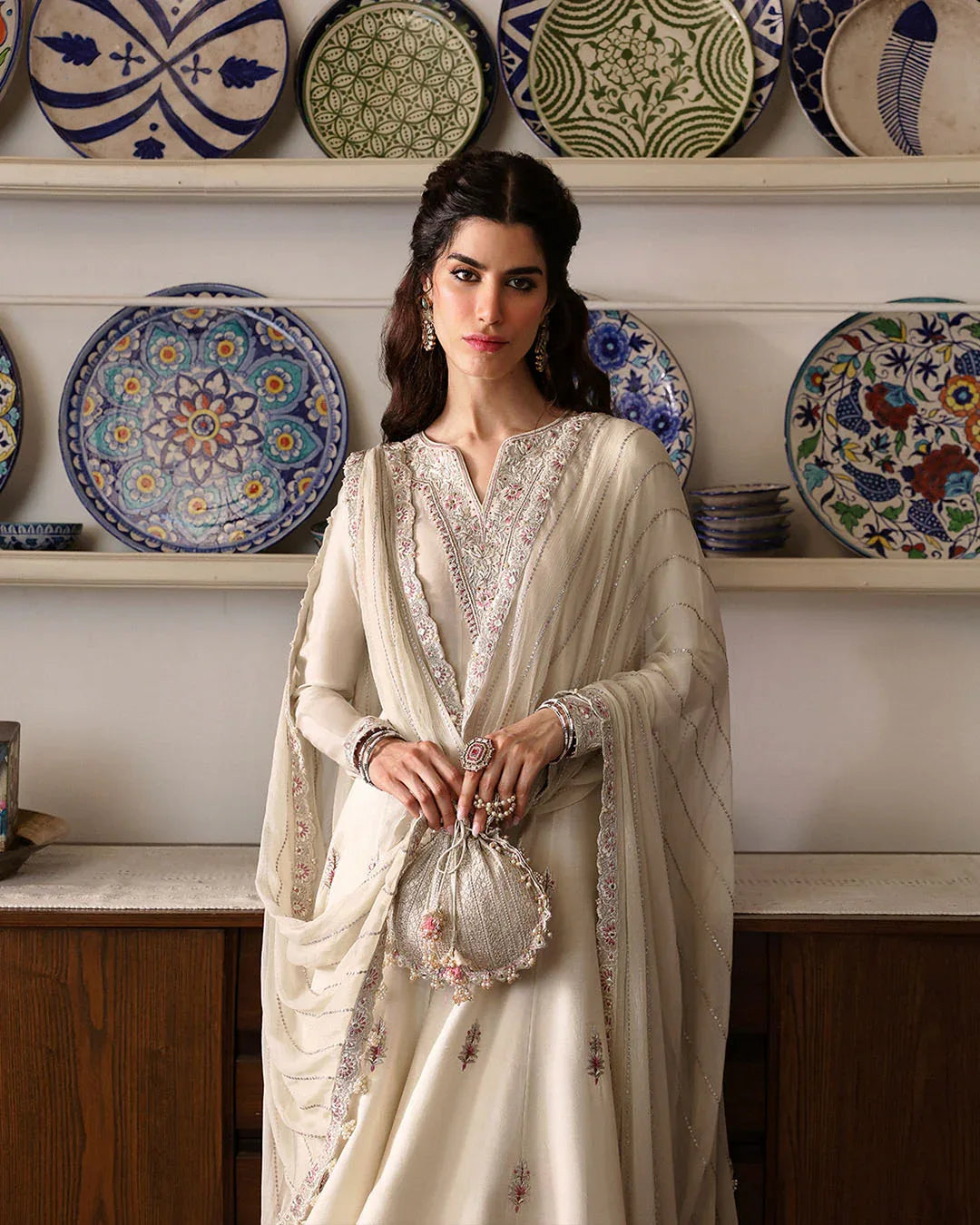 Faiza Saqlain | Mehermah Luxe Formals | Sabina - Rang-e-Khaas