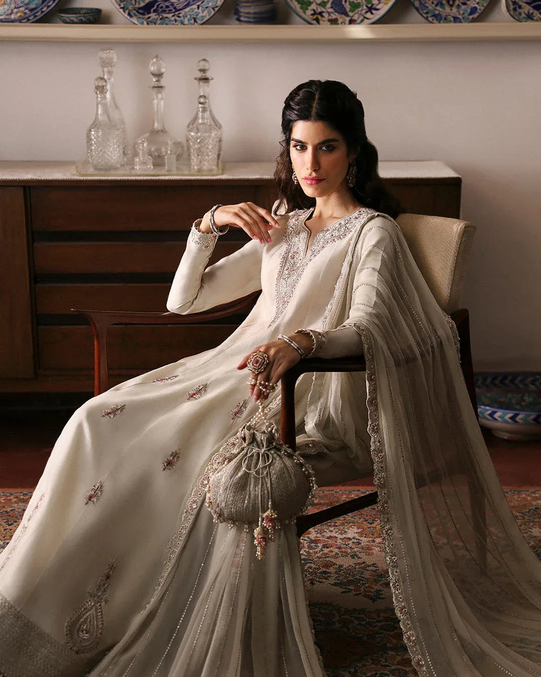 Faiza Saqlain | Mehermah Luxe Formals | Sabina - Rang-e-Khaas
