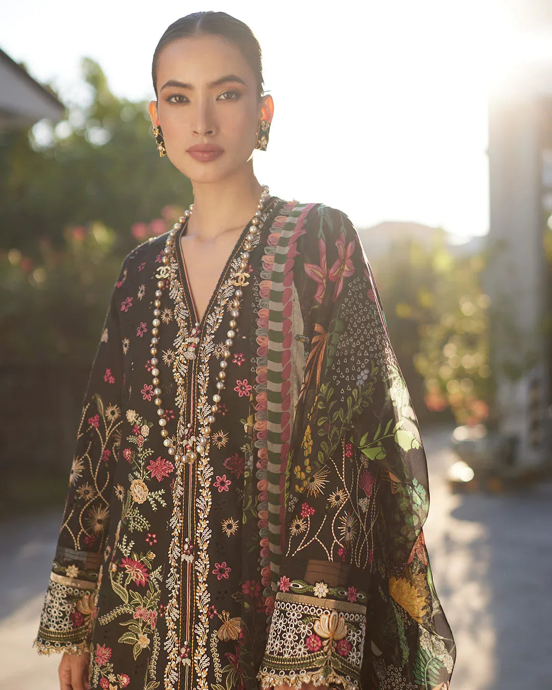 Faiza Saqlain | Merle - Lawn'24 - Rang-e-Khaas