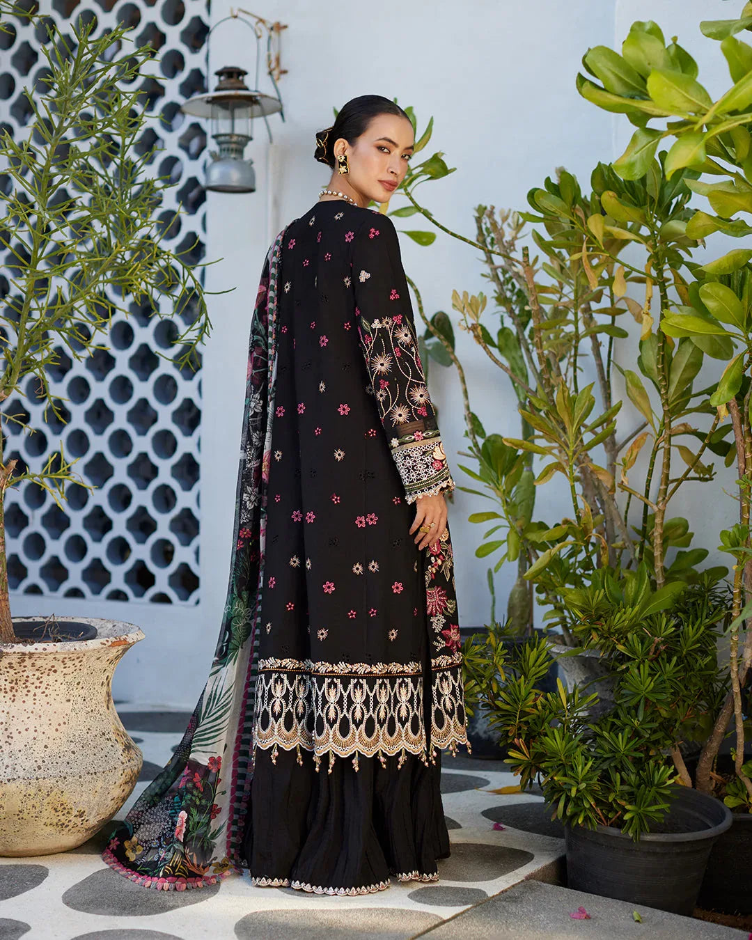 Faiza Saqlain | Merle - Lawn'24 - Rang-e-Khaas