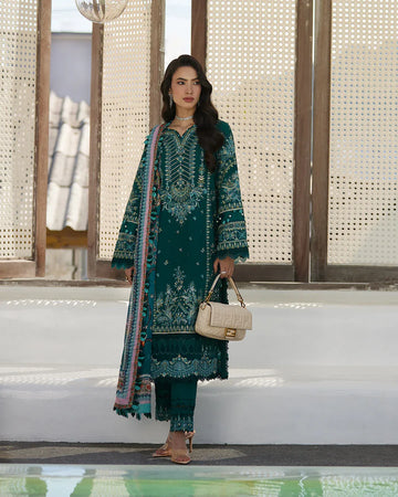 Faiza Saqlain | Milena - Lawn'24 - Rang-e-Khaas